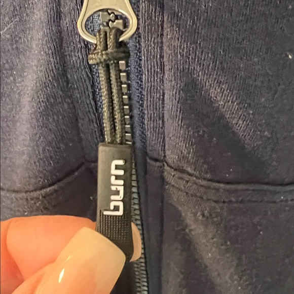 GUC Navy Blue Burn Boot Camp Zip Up Hoodie- Size XS - Picture 4 of 5